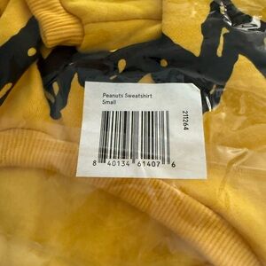 Bark Yellow Peanuts Dog Sweatshirt